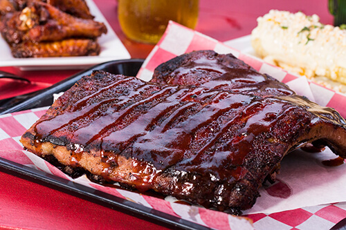 Chad's Ribs Full Rack - Smoking Meat