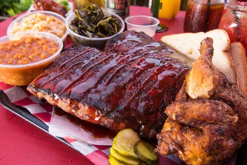 Chad's Rib and Chicken Platter BBQ is a Way of Life