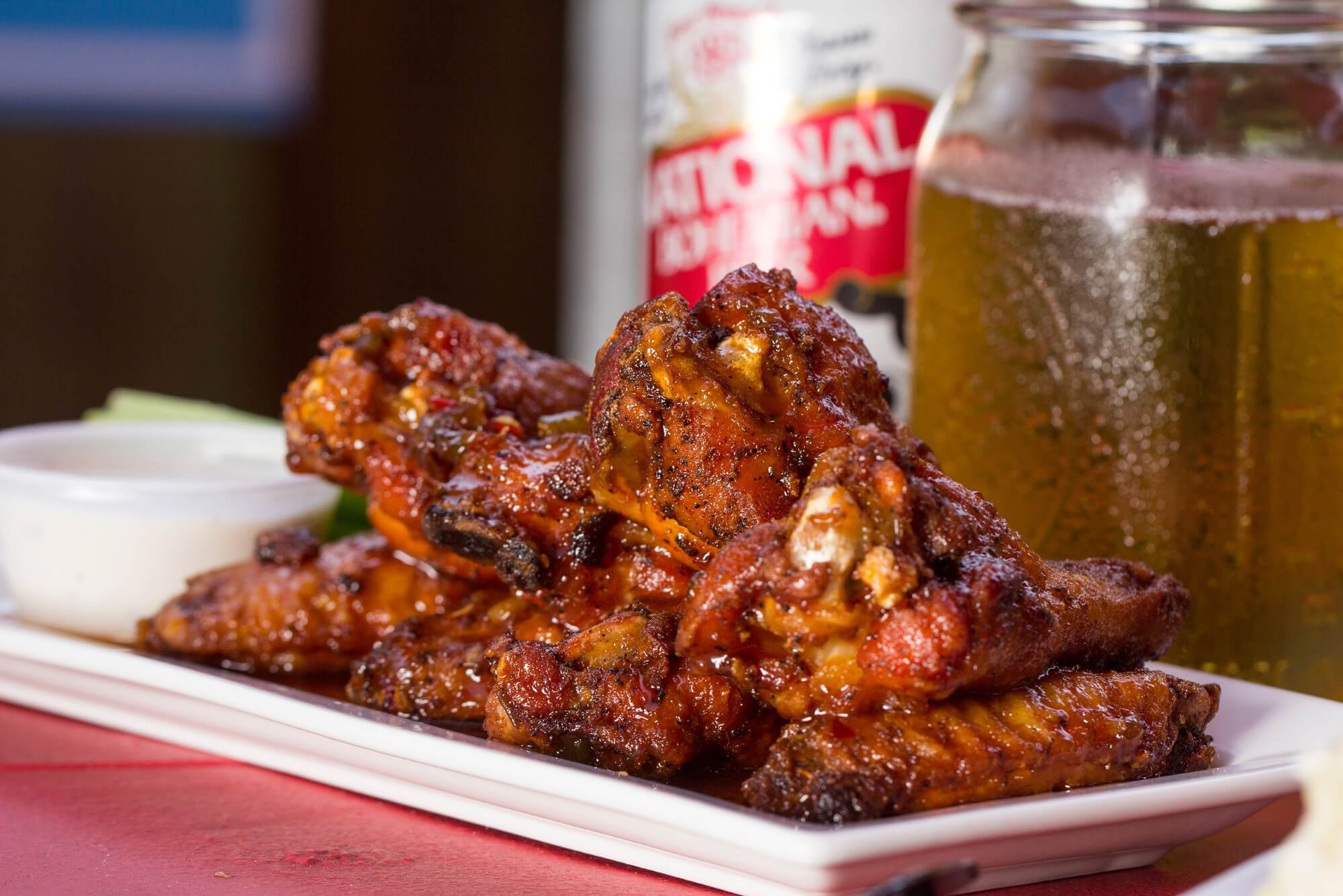 flavorful menu items wings