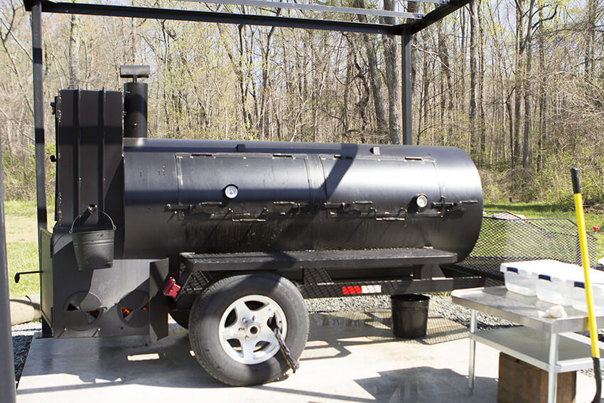 Chad's Smoker best wood for smoking meat