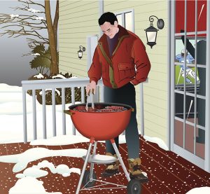 Tips for grilling in the winter