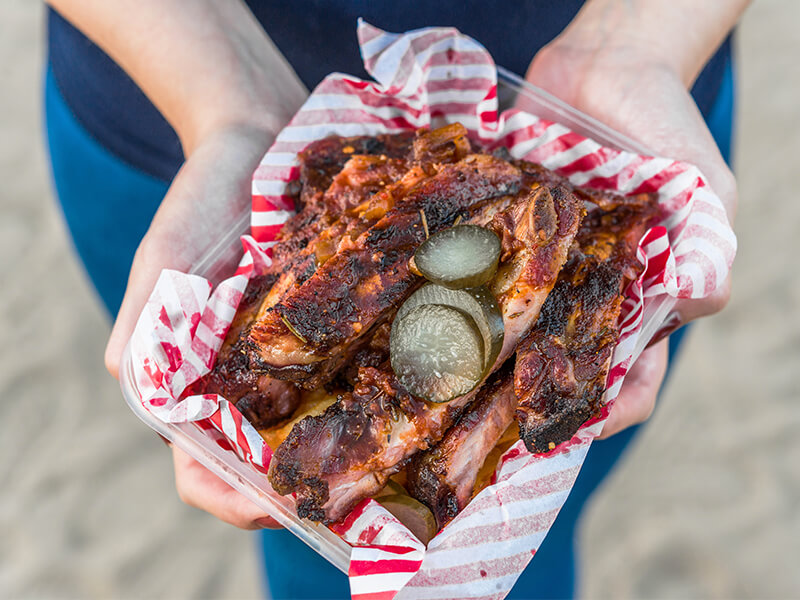 BBQ catering feature